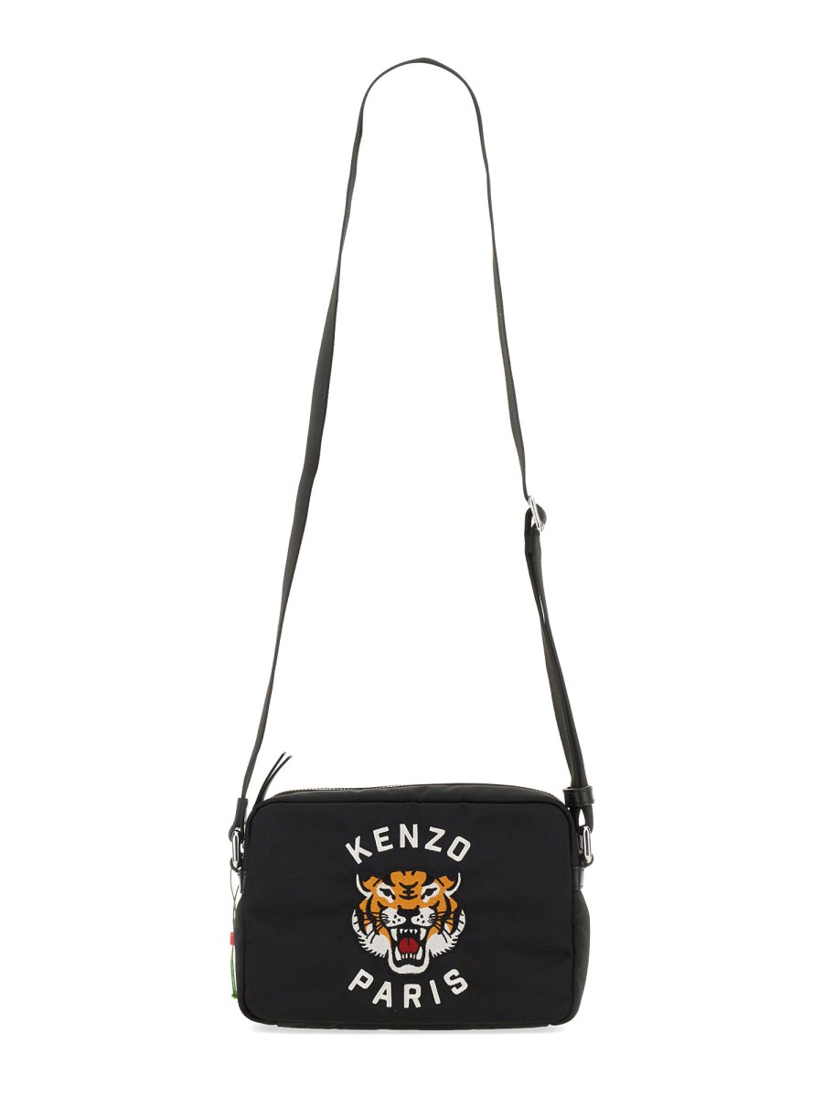 BORSA A TRACOLLA RICAMATA KENZO VARSITY