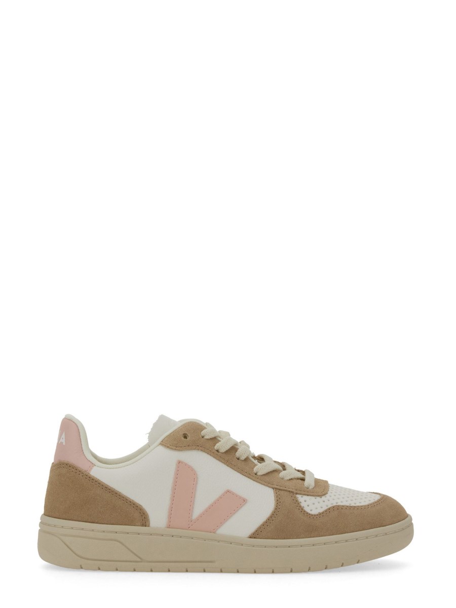 VEJA SNEAKER "V-10" IN PELLE