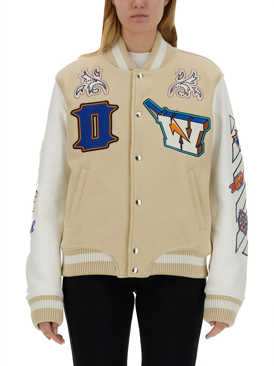 OFF-WHITE GIACCA VARSITY