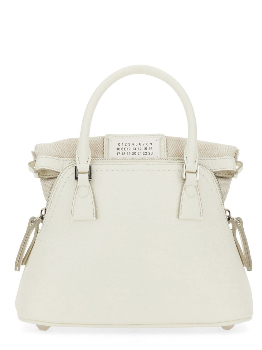 MAISON MARGIELA - 5AC MICRO LEATHER BAG WITH CHAIN STRAP