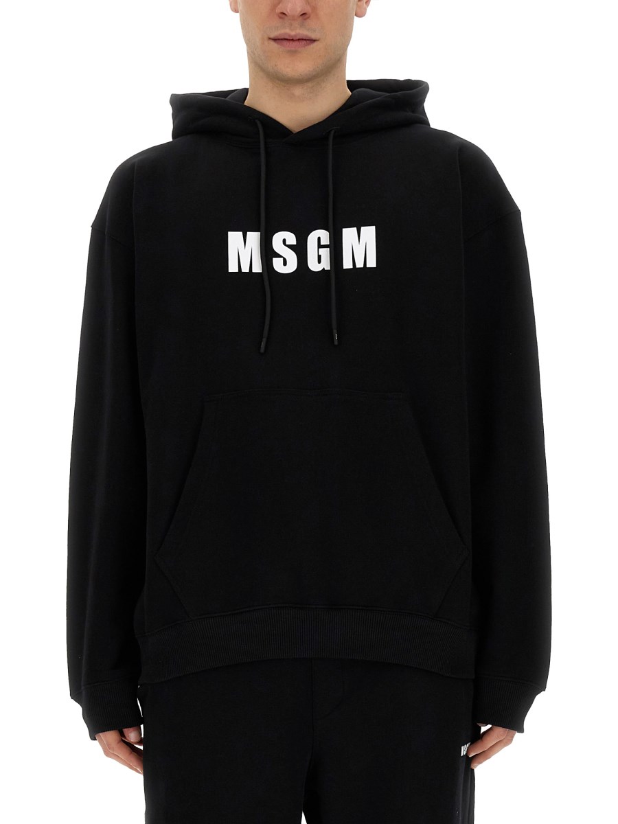 MSGM FELPA CON LOGO