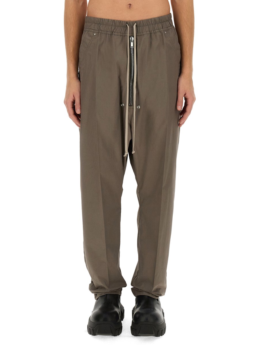 RICK OWENS - COTTON PANTS - Eleonora Bonucci