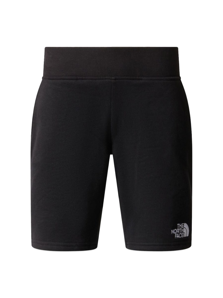 b cotton shorts tnf black