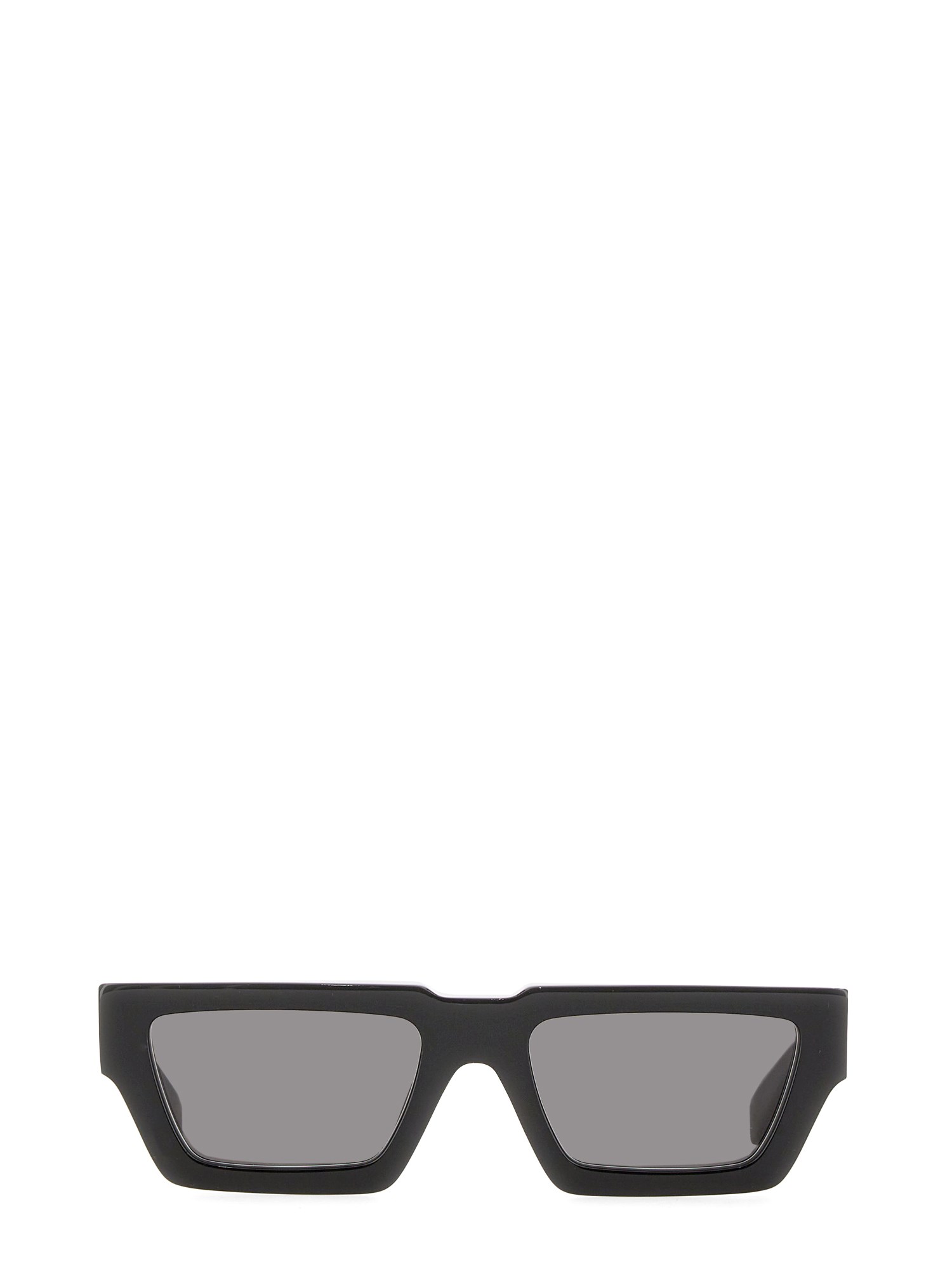 Off-white Manchester Rectangle-frame Sunglasses In Black
