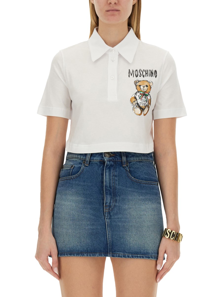 Moschino hotsell bear polo