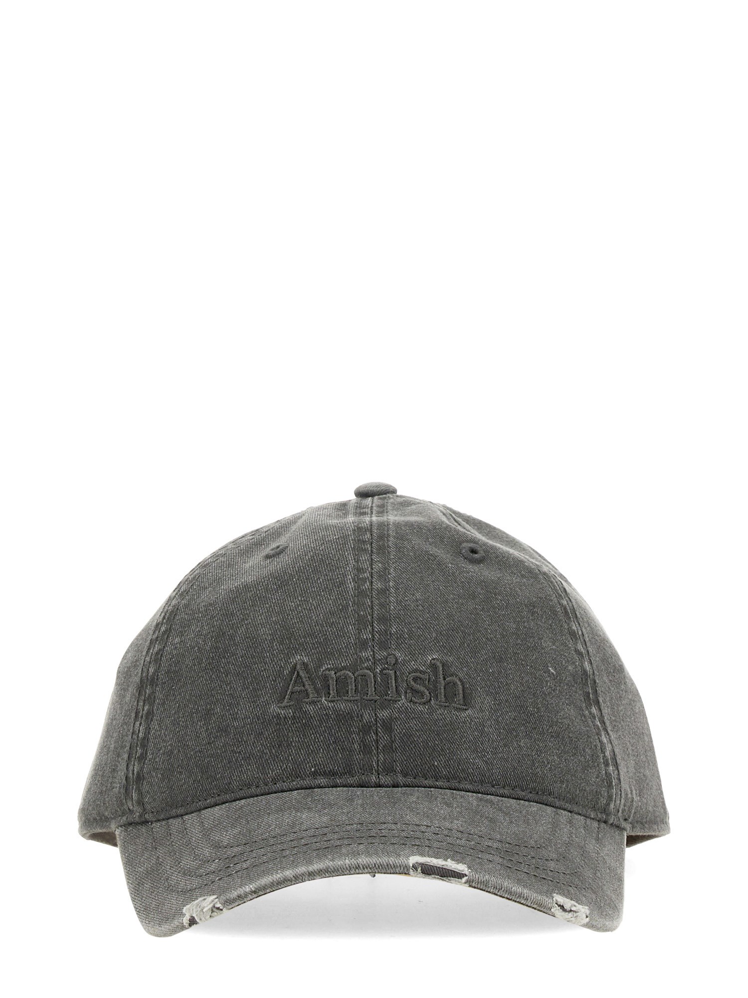 Shop Amish Baseball Hat With Logo In Grey