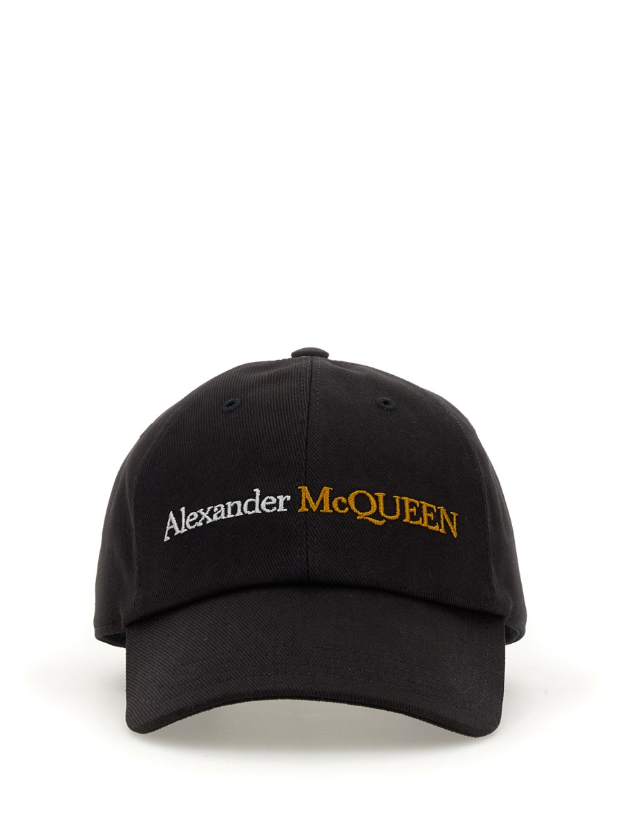 ALEXANDER McQUEEN CAPPELLO DA BASEBALL CON LOGO