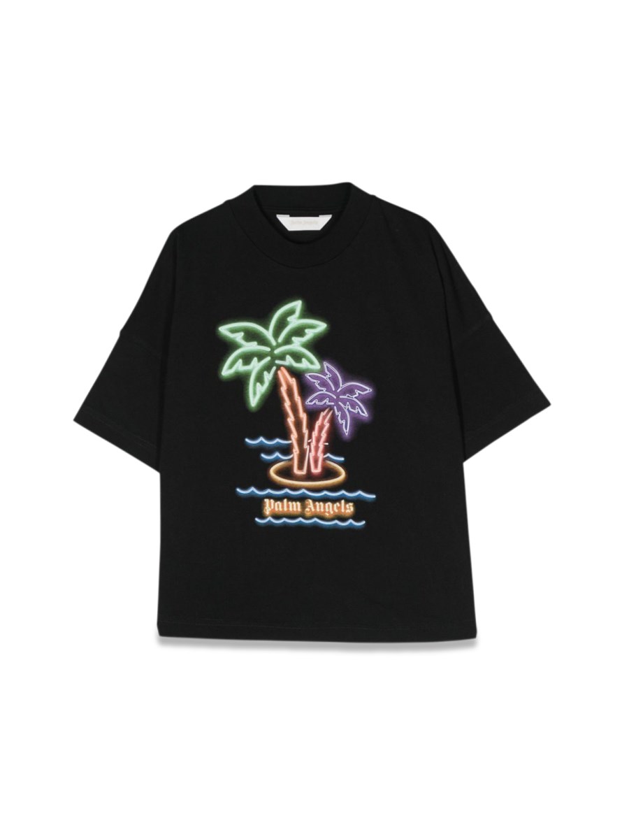 neon palms oversize t-shirt