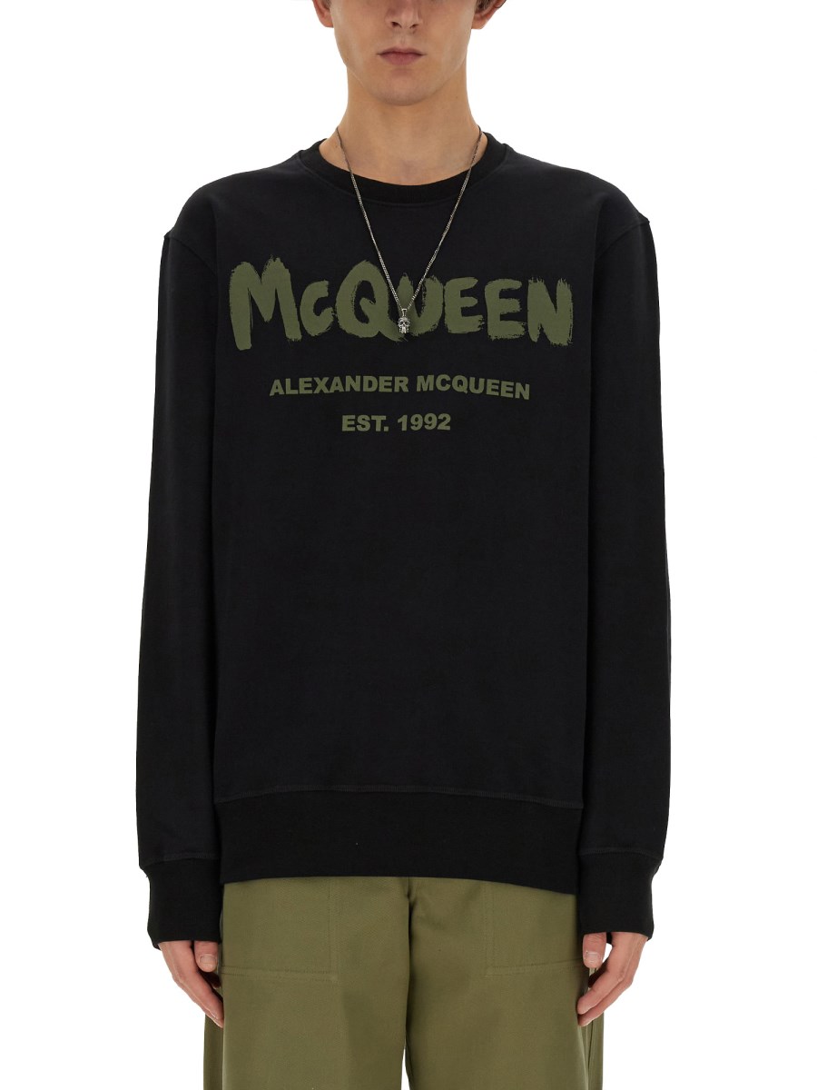 ALEXANDER McQUEEN FELPA CON LOGO