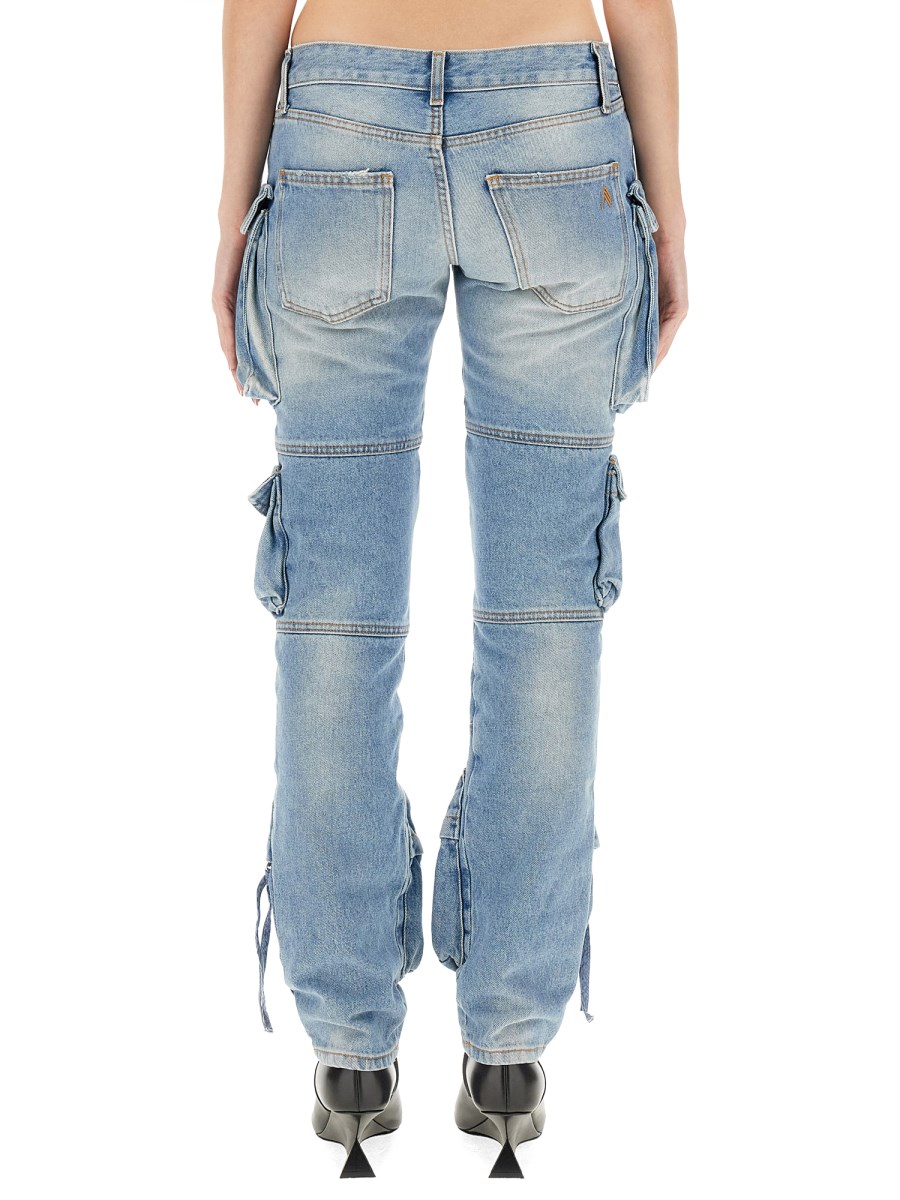 Multi-pocket cargo jeans - Women