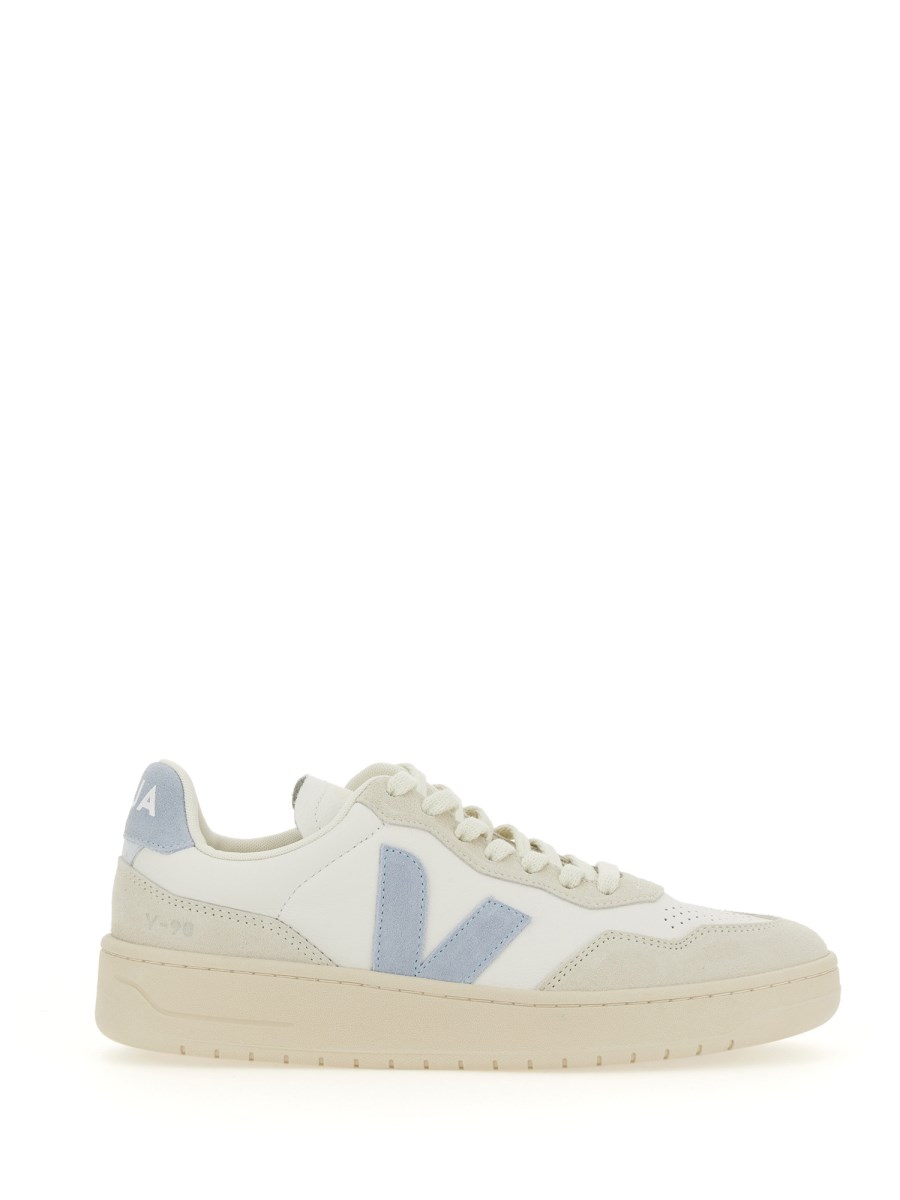 VEJA SNEAKER V-90 IN PELLE