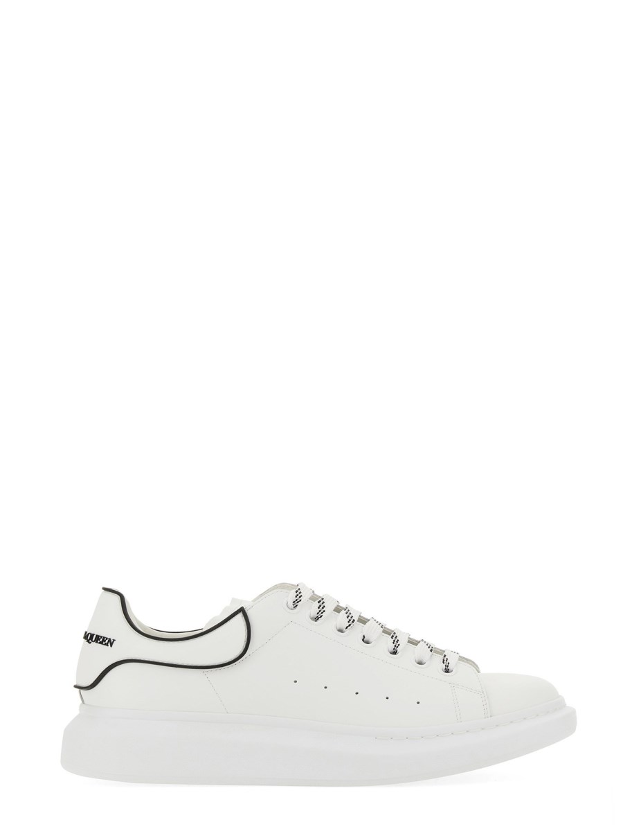 ALEXANDER McQUEEN SNEAKER OVERSIZE IN PELLE