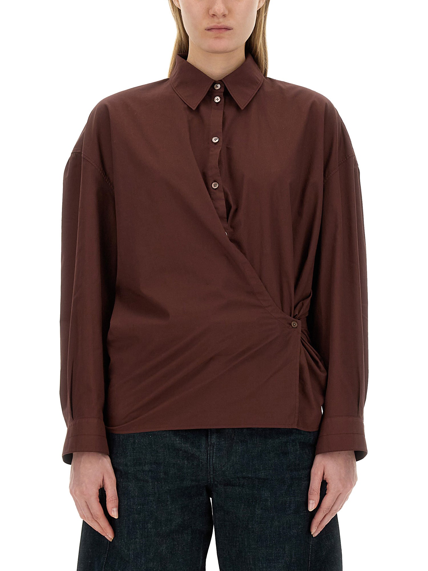 lemaire twisted shirt