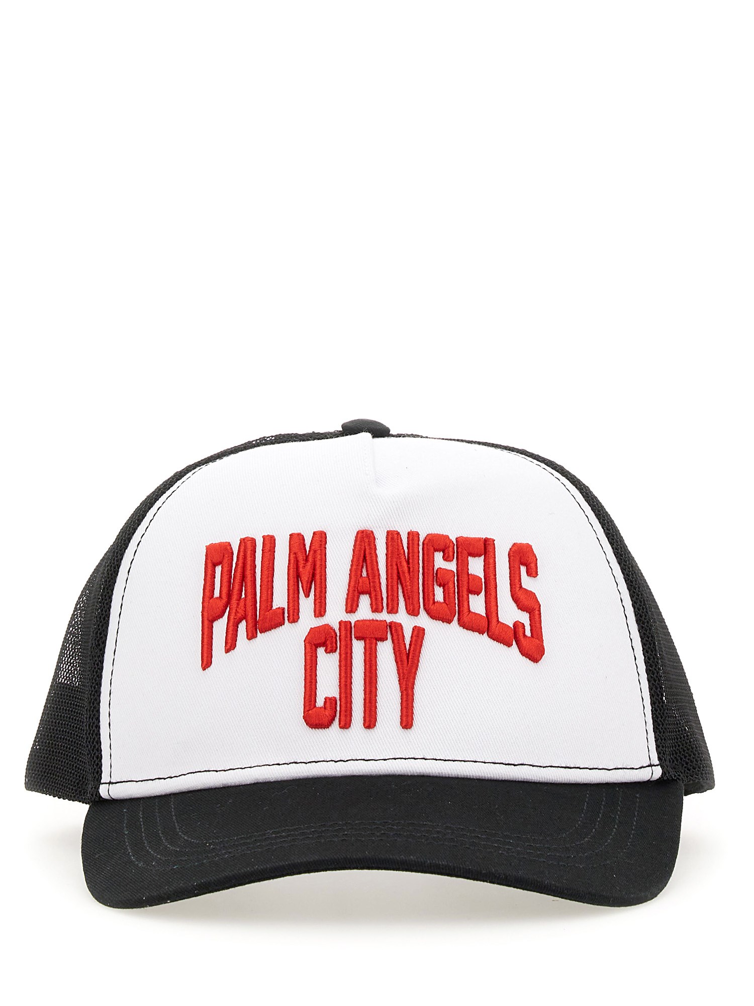 palm angels baseball hat with logo