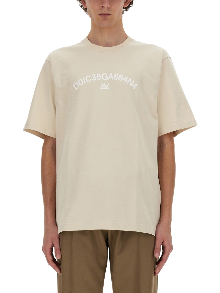 DOLCE & GABBANA T-SHIRT CON LOGO