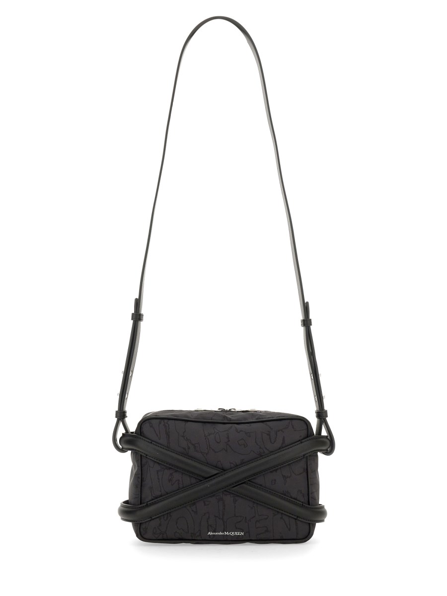 ALEXANDER McQUEEN BORSA CAMERA BAG "HARNESS" IN NYLON