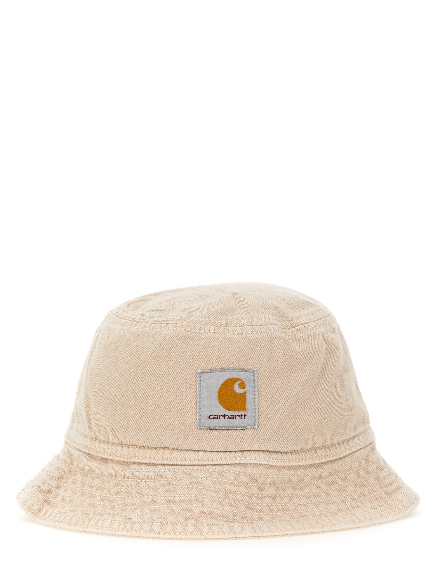 Shop Carhartt Bucket Hat "garrison" In Beige