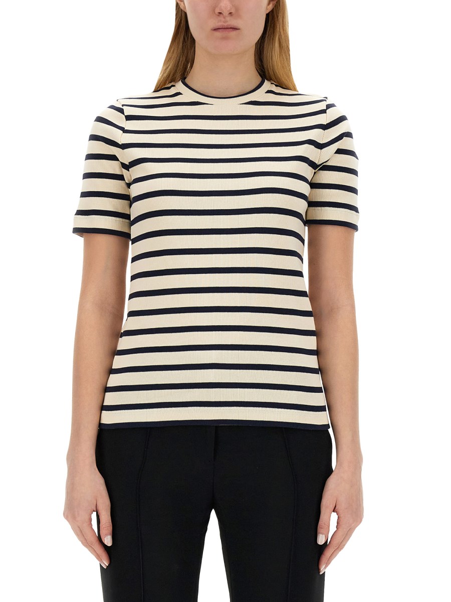 JIL SANDER T-SHIRT A RIGHE