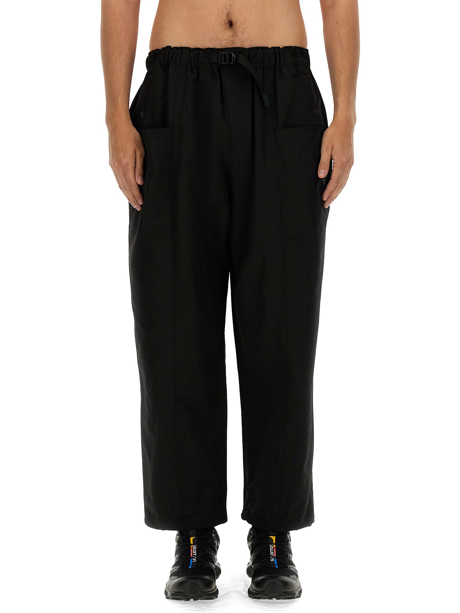 South2 West8 Drawstring-waist Trousers In Black