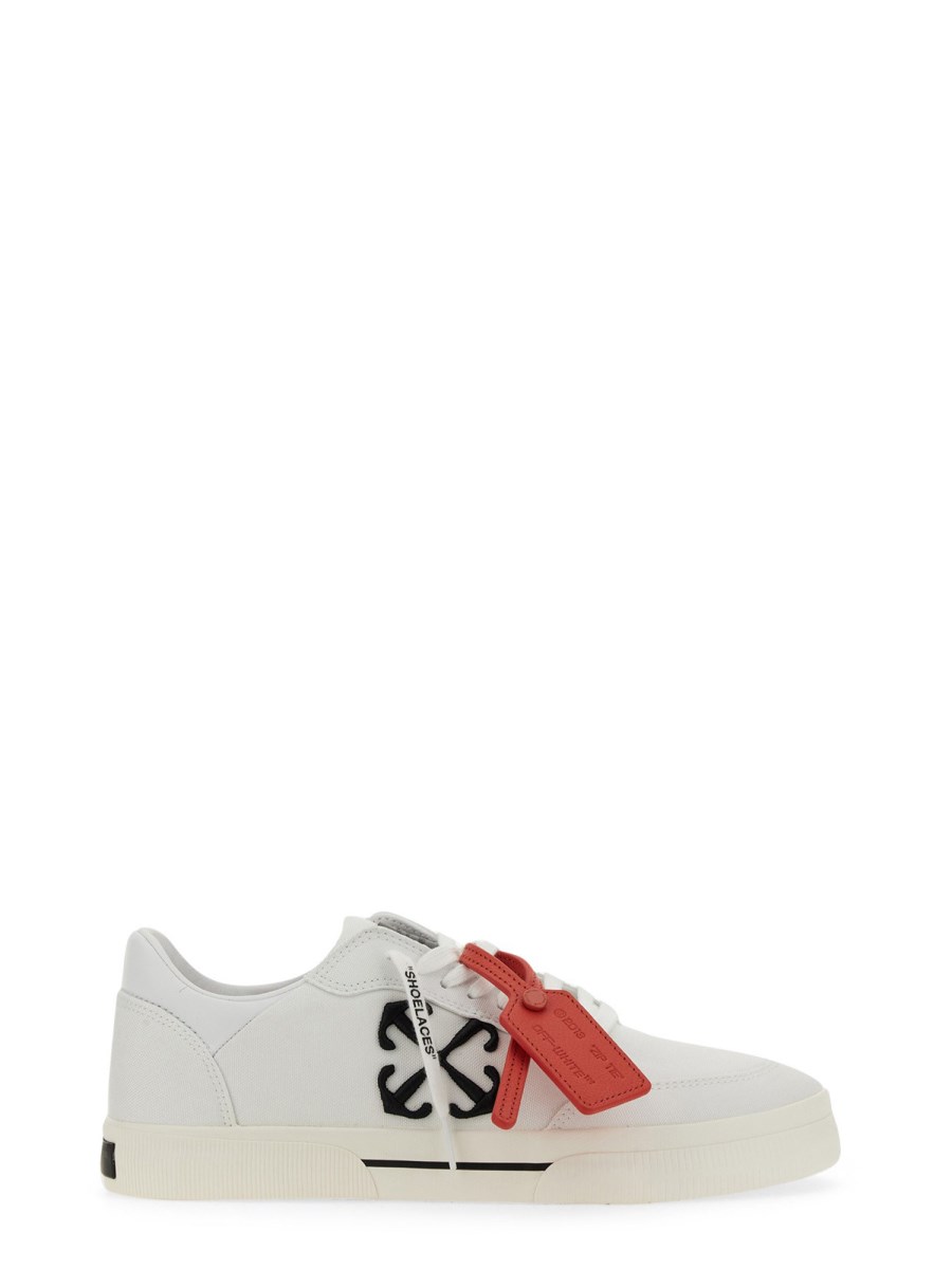 OFF-WHITE SNEAKER BASSE "NEW VULCANIZED" IN TELA DI COTONE