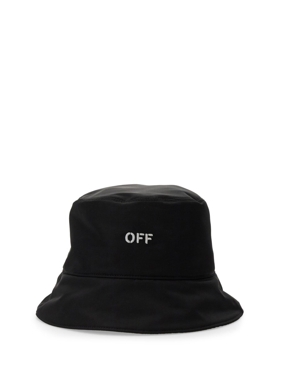 OFF-WHITE CAPPELLO BUCKET CON LOGO