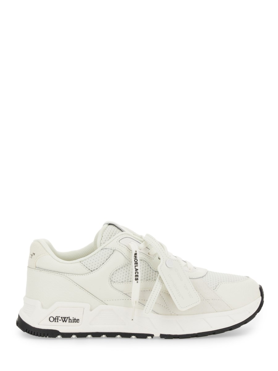 OFF-WHITE SNEAKER IN PELLE CON LOGO