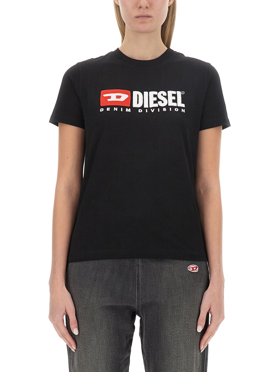 T-Shirt Donna Fantasma Casper – Denim Blu – Cotton Division