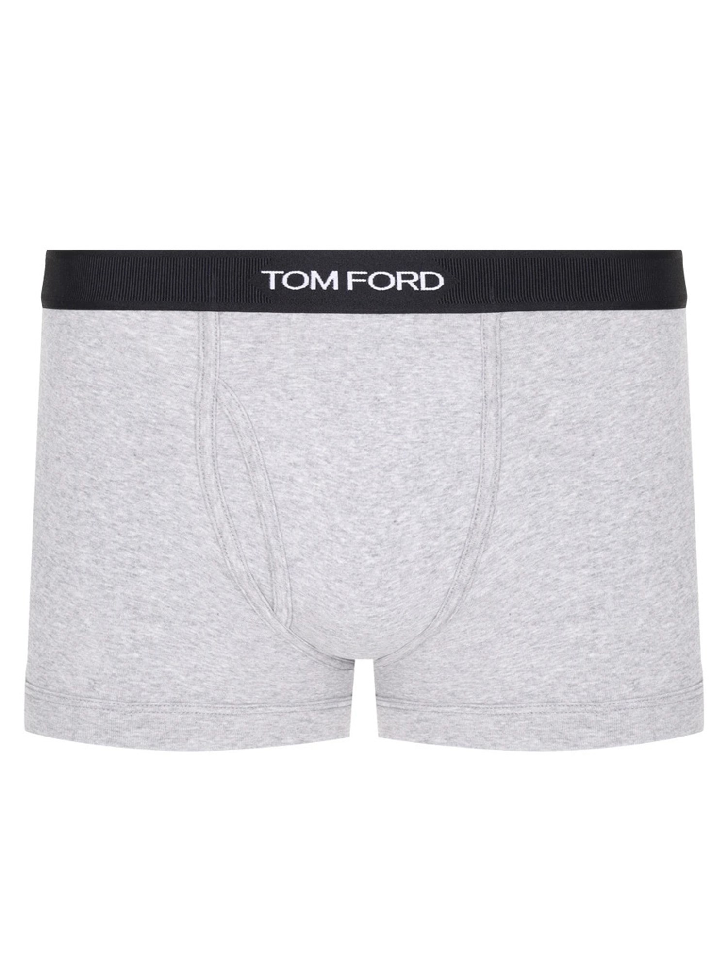Tom Ford Bermuda With Logo In Grey