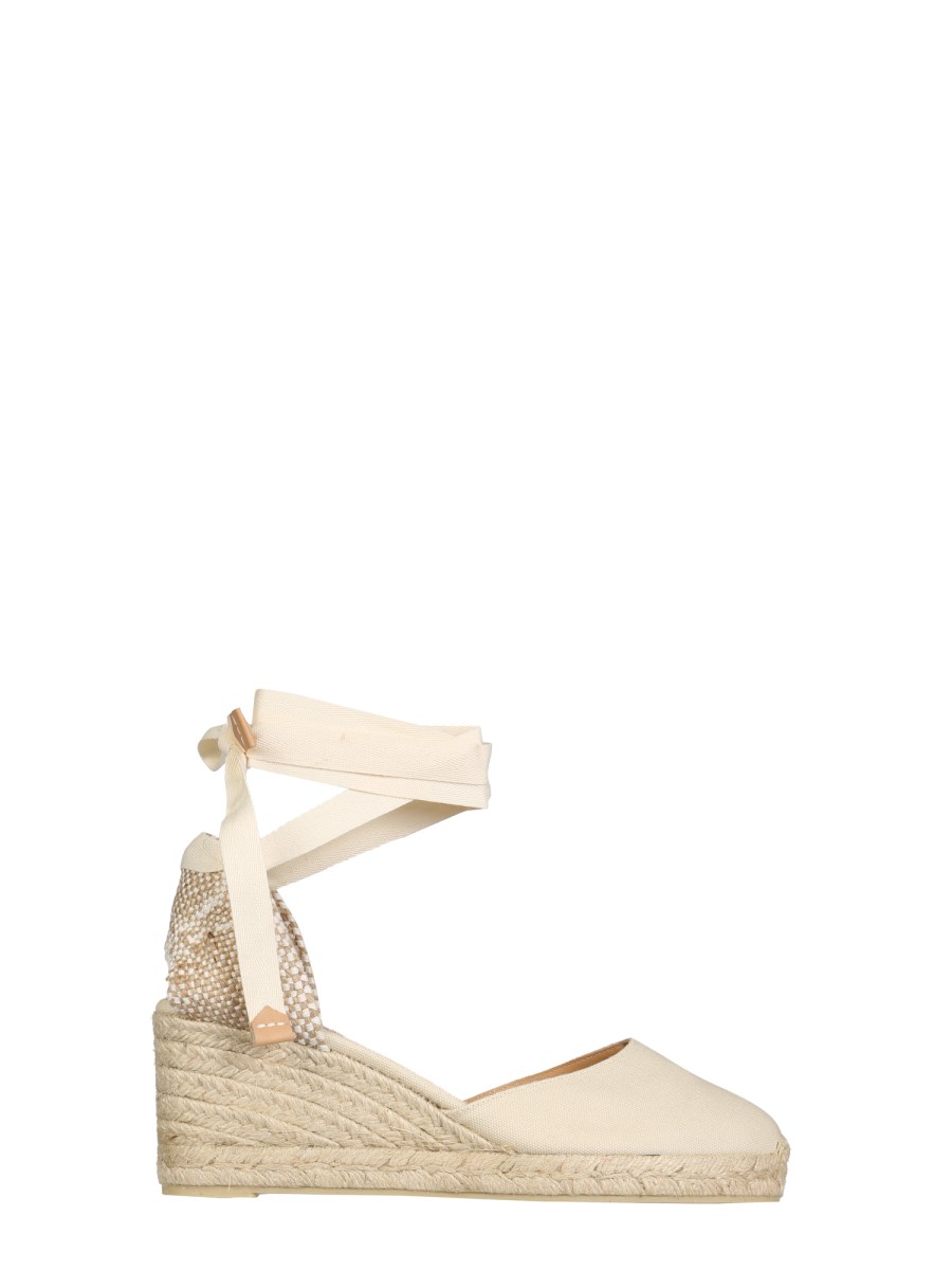 CASTANER COTTON CANVAS ESPADRILLE CARINA WITH WEDGE Eleonora