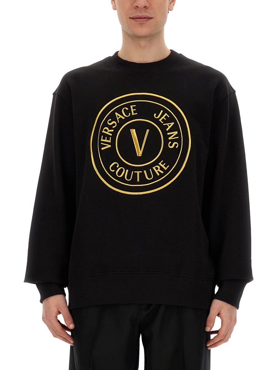 VERSACE JEANS COUTURE FELPA CON LOGO