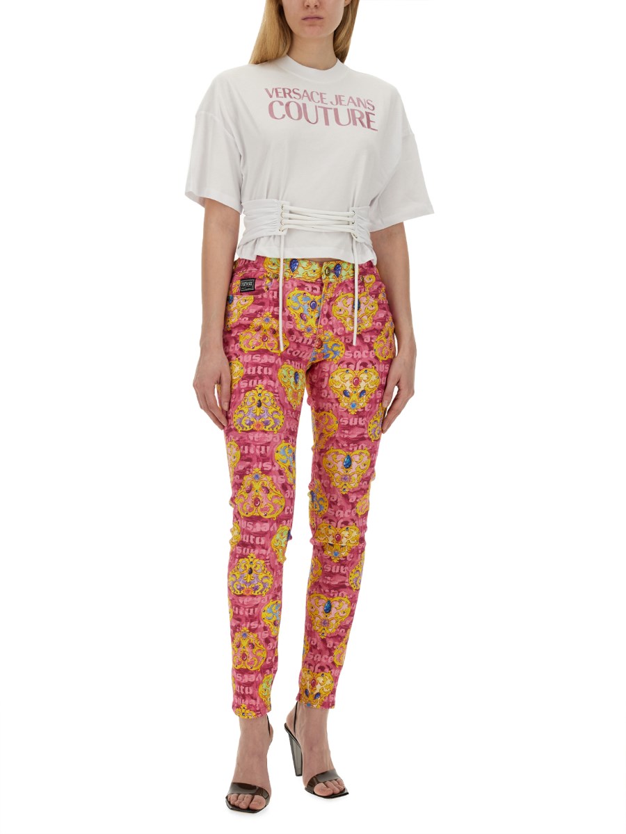 VERSACE JEANS COUTURE - REGALIA BAROQUE NYLON LEGGINGS