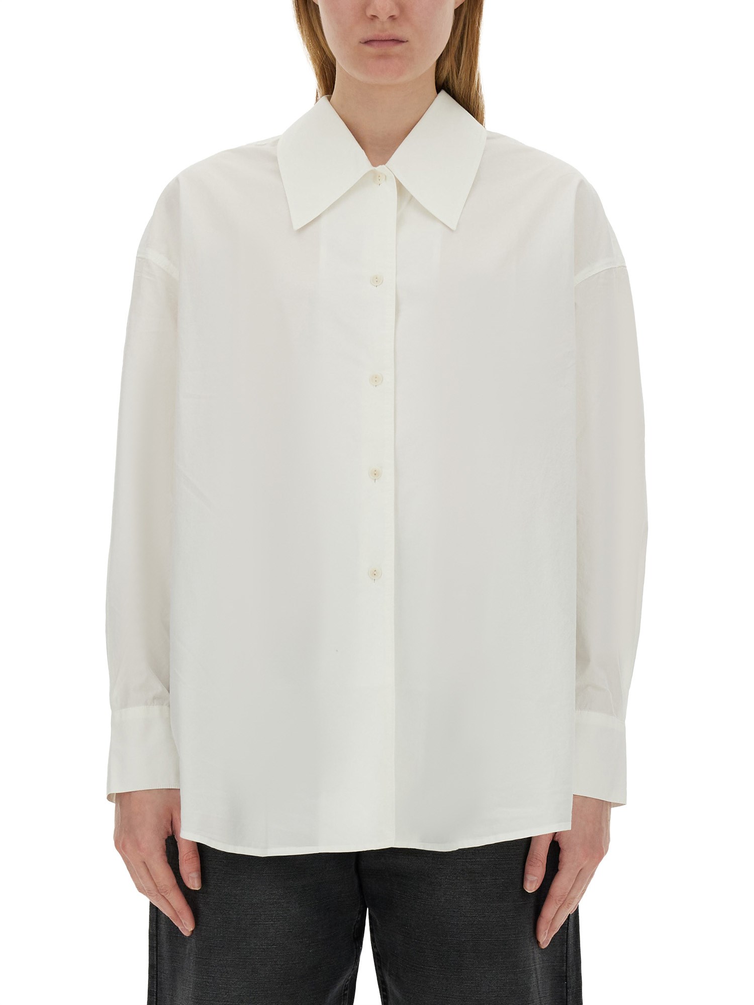 Shop Ymc You Must Create Shirt "lena" In White