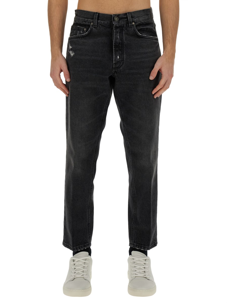 LARDINI JEANS STRAIGHT LEG