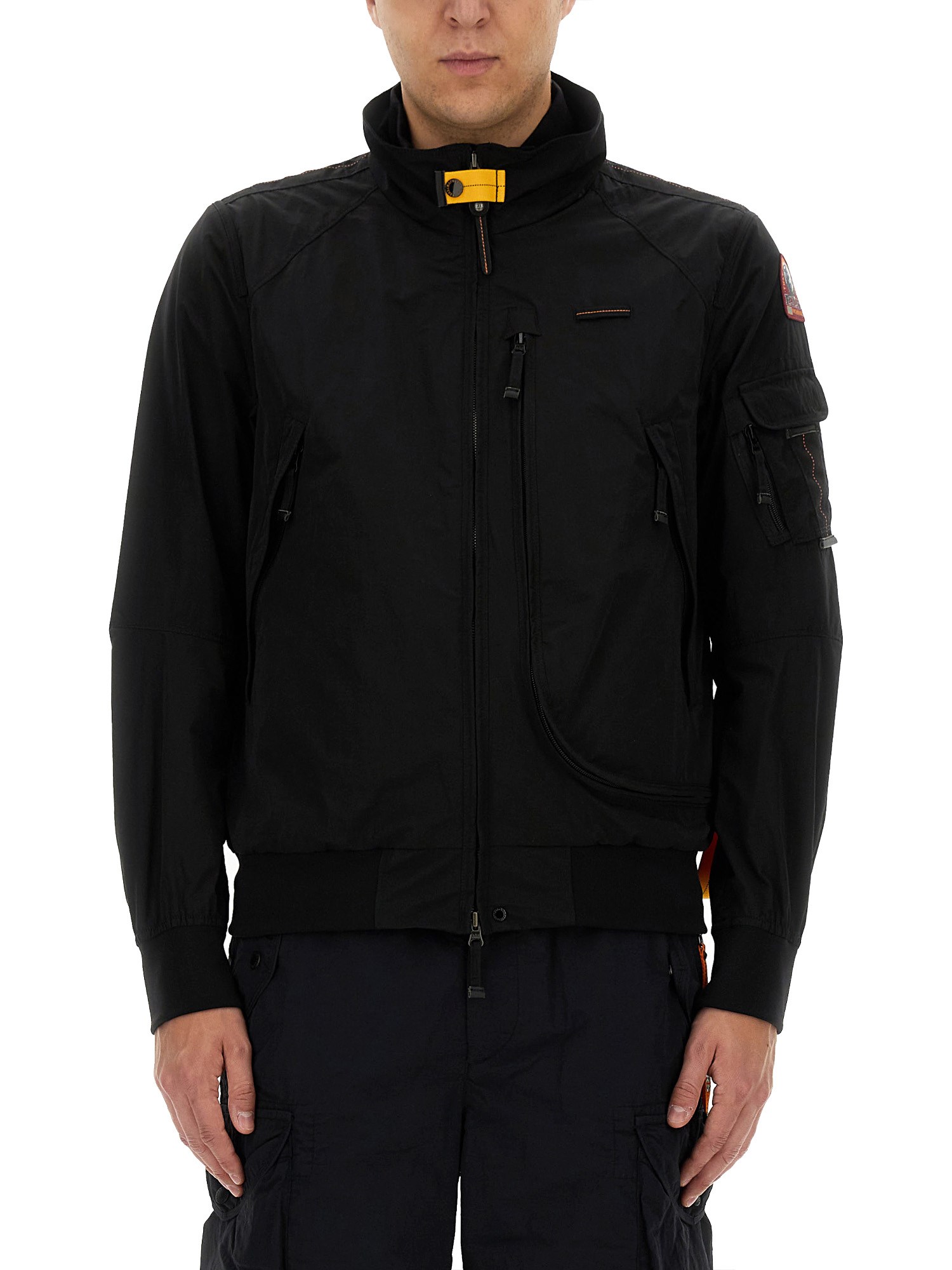 Shop Parajumpers Nylon Jacket In Black