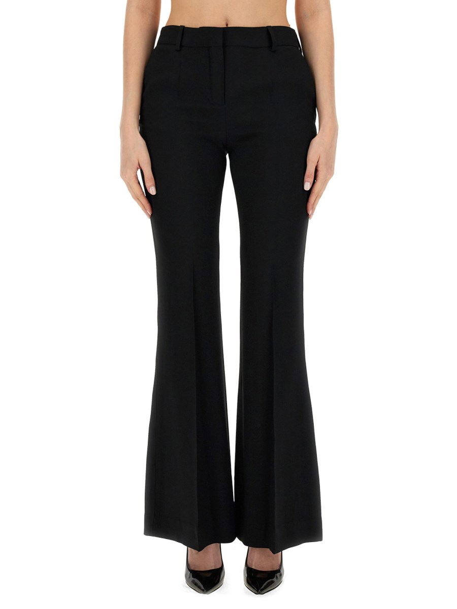 NINA RICCI PANTALONE BOOTCUT IN ACETATO