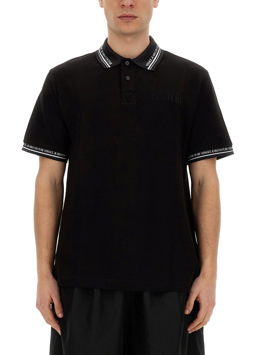 VERSACE JEANS COUTURE POLO MONOGRAM