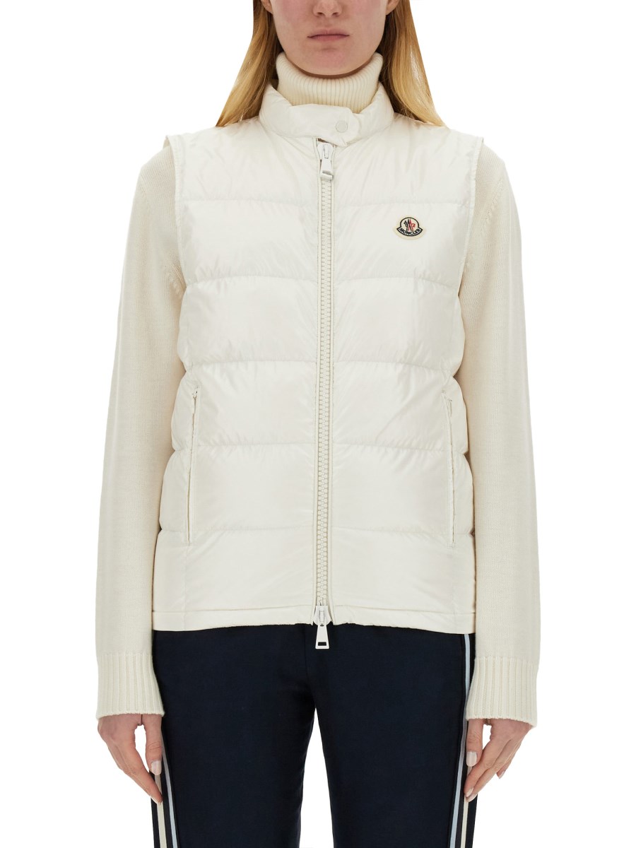 MONCLER GILET ALCIBIA IN NYLON