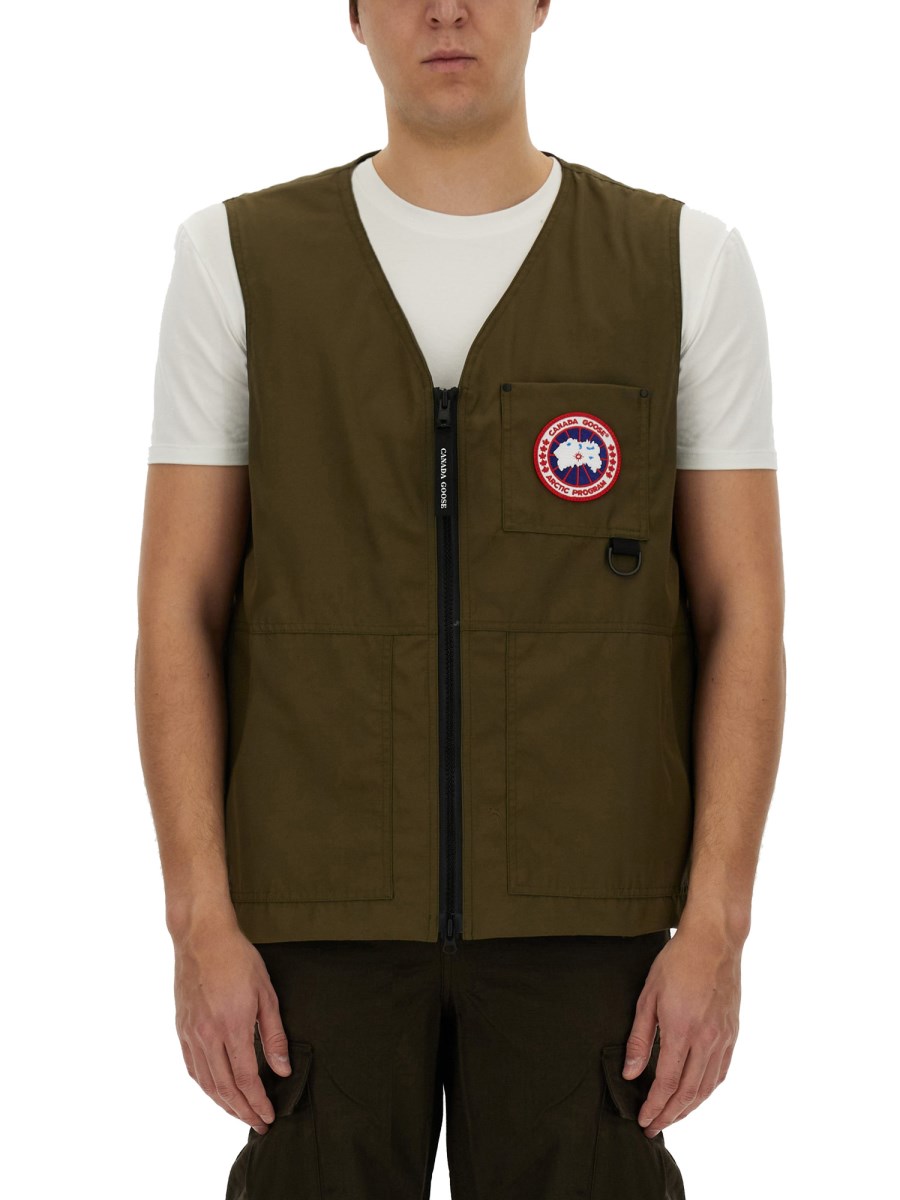 GILET CON LOGO