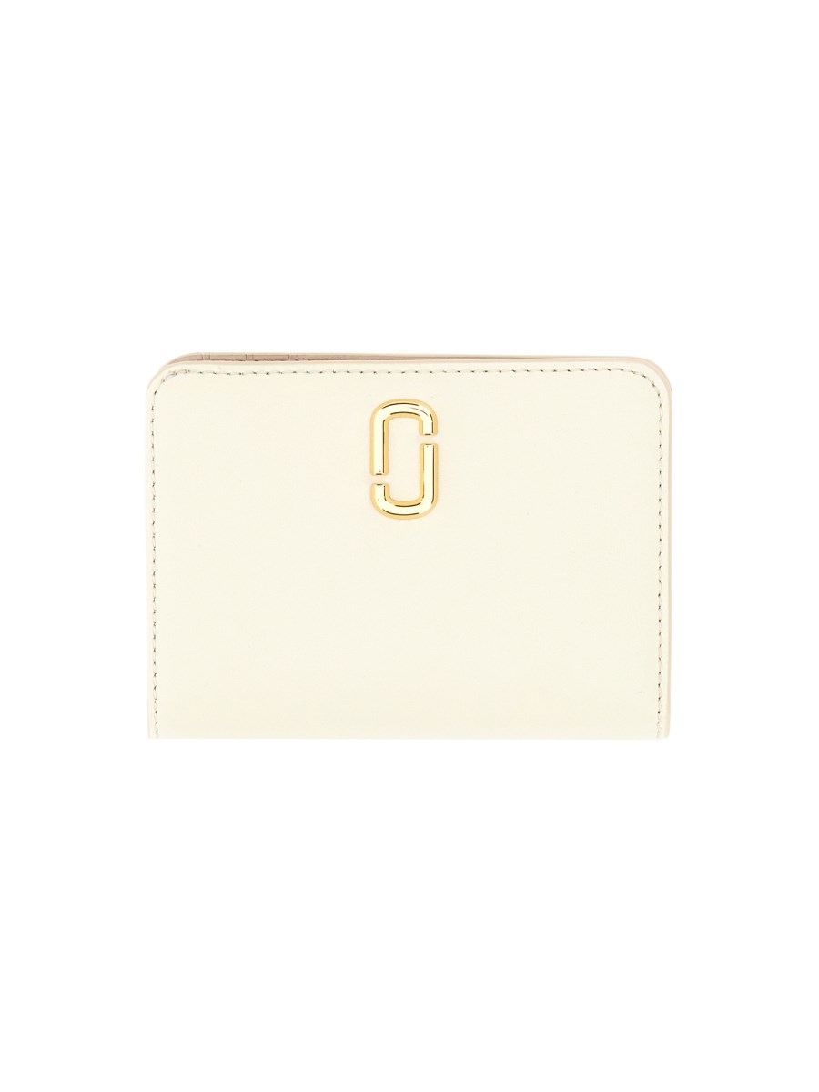 MARC JACOBS PORTAFOGLIO COMPACT THE J MARC MINI IN PELLE