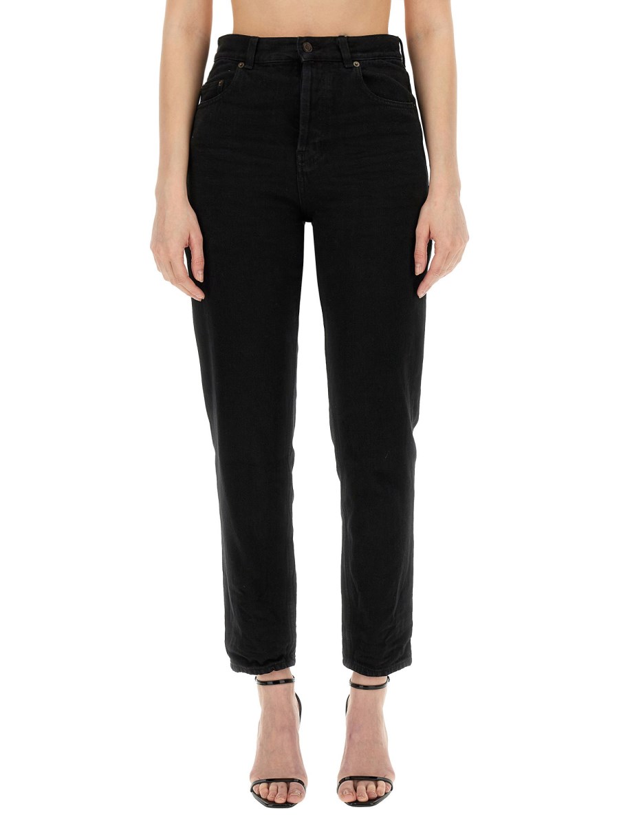 SAINT LAURENT JEANS VANESSA IN DENIM CHARLOTTE