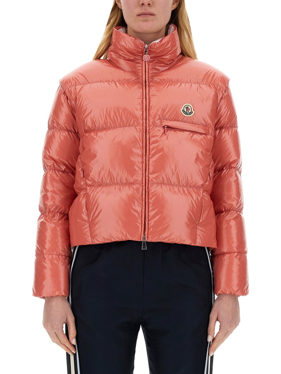 MONCLER GIACCA "ALMO" IN TESSUTO LUCIDO