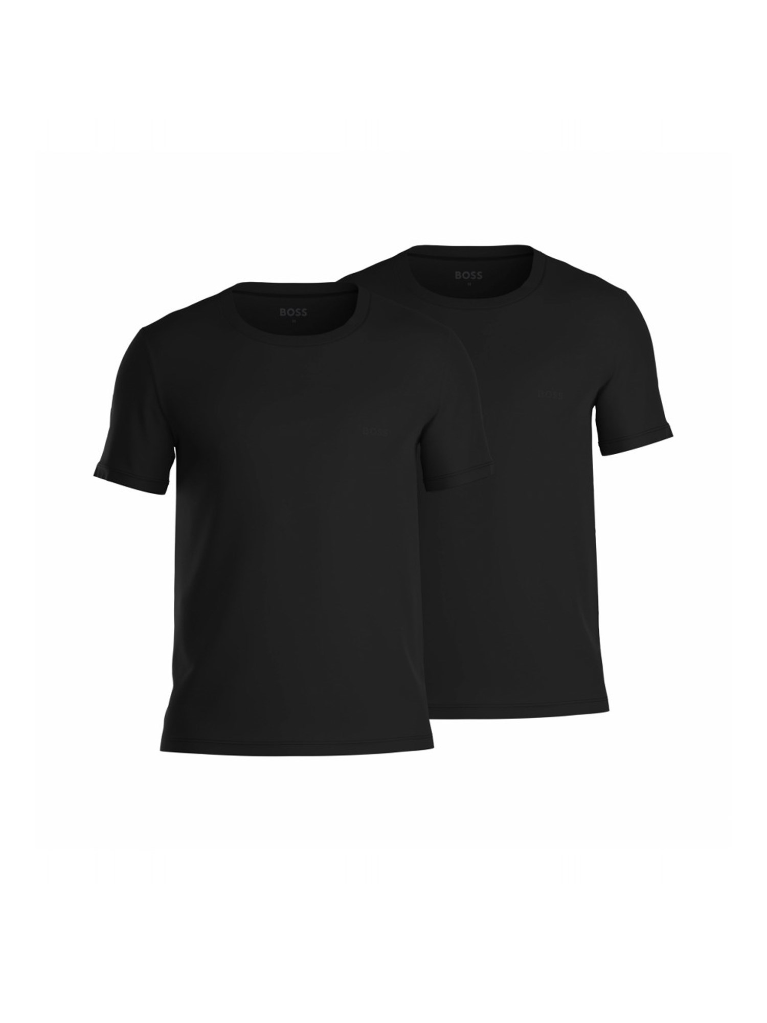 Hugo Boss Set Of Two T-shirts In Black