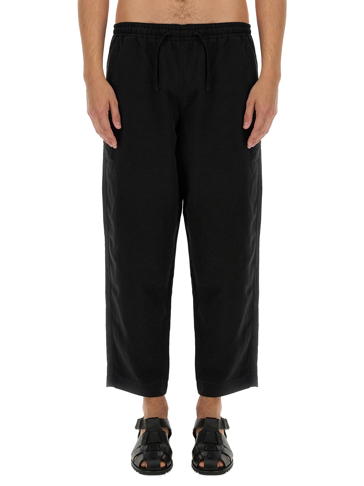 ymc linen blend pants