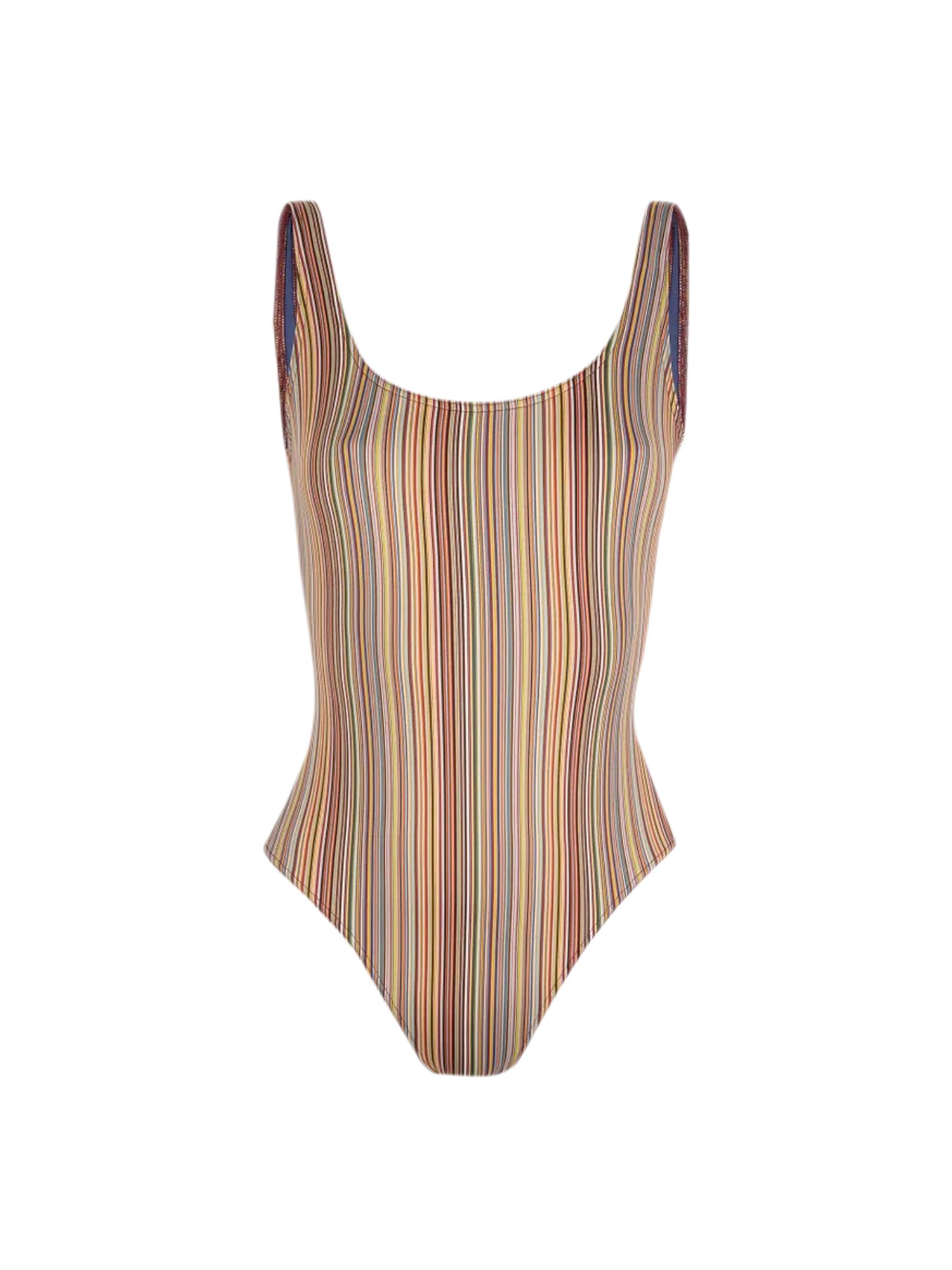 Paul Smith Women Swimsuit U Shape Bk In White