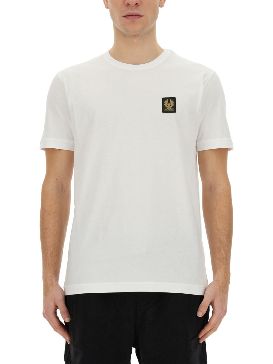 BELSTAFF T-SHIRT CON PATCH LOGO