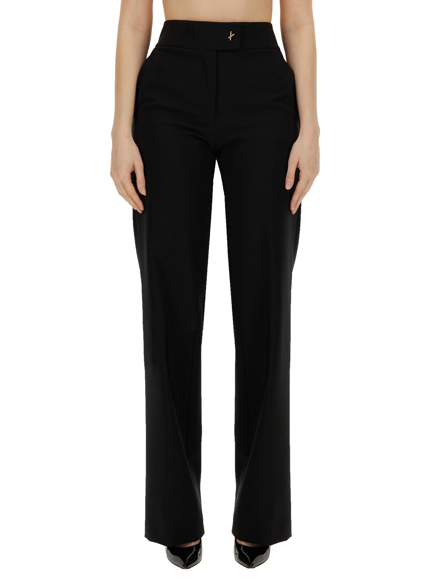 Shop Genny Tailored Pants In Black