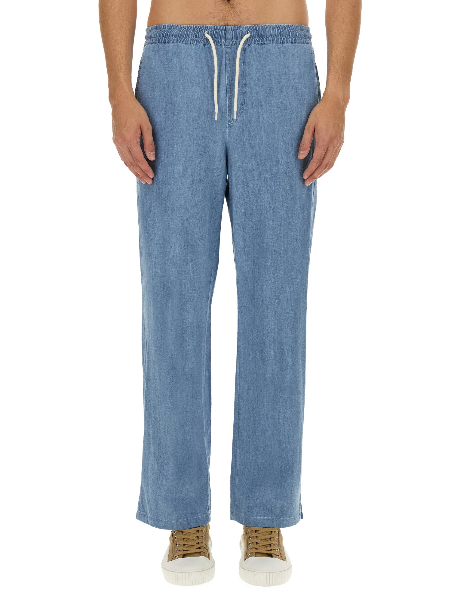 Shop Apc "vincent" Jeans In Denim