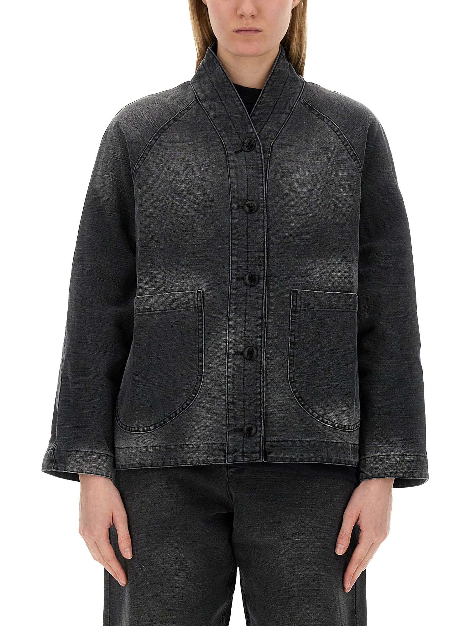 Shop Ymc You Must Create "erkin" Jacket In Black
