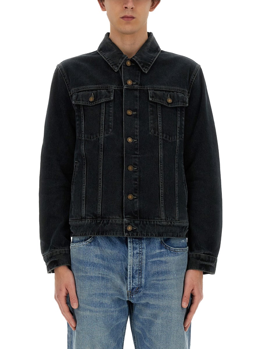 SAINT LAURENT GIACCA DI JEANS