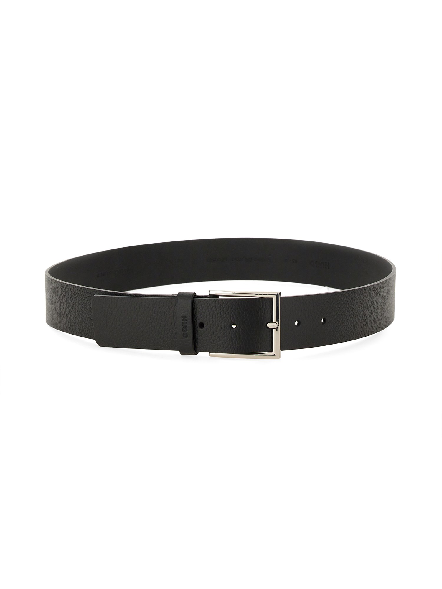 Shop Hugo Belt With Buckle In Black